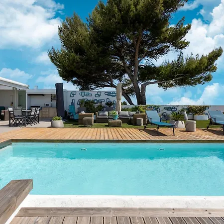 Agua - Piscine Privee, Vue Sur Le Lagon Villa Mèze